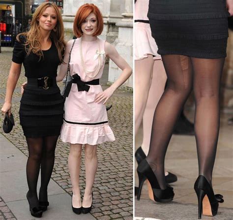 Girls Day Kimberly Walsh Ripped Tights Nicola Roberts