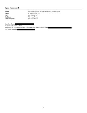 Fillable Online Southyorkshire Pcc Gov All Emails Redacted Fax Email