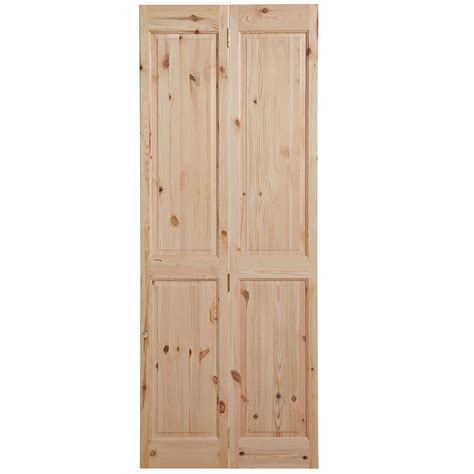 Panel Knotty Pine Internal Bi Fold Door H Mm W Mm