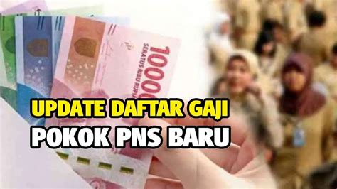 Horee Gaji PNS Naik 16 Agustus Ini Daftar Gaji PNS Dari Golongan I