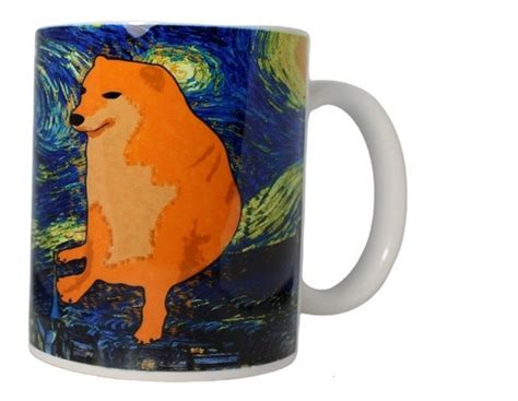 Taza Cheems La Noche Estrellada MercadoLibre