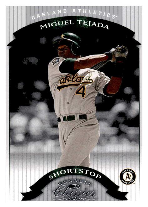 Donruss Classics Miguel Tejada Ebay