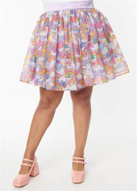 Cheap New In Unique Vintage X Care Bears Kingdom Of Caring Tulle Skirt