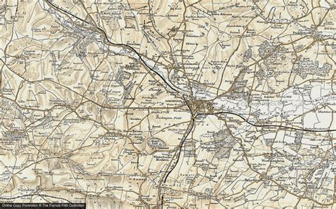 Historic Ordnance Survey Map of Poundbury, 1899