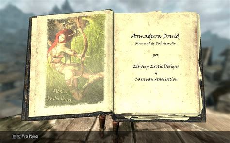 Dx Druid Armor Unp Le Traduzido Pt Br At Skyrim Nexus Mods And Community