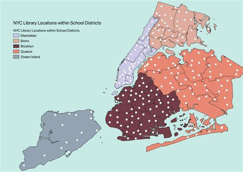 School Districts & The Libraries Within Them – Information Visualization