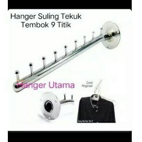 Jual Hanger Suling Tembok Tekuk Titik Shopee Indonesia