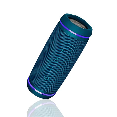 TREBLAB HD77 Blue Premium Bluetooth Portable Speaker 360 HD