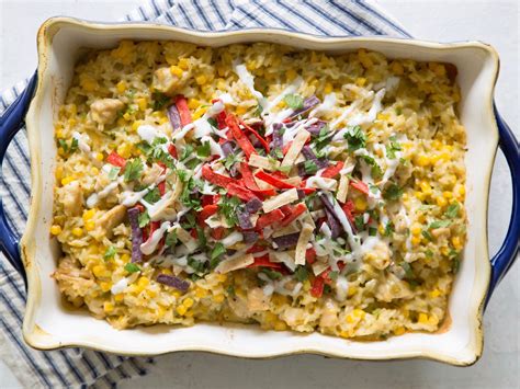 Southwest Chicken And Rice Casserole