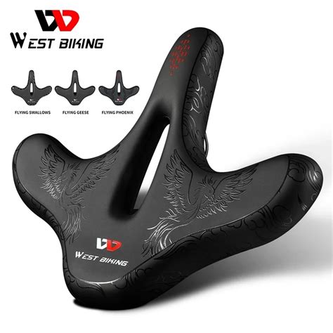 West Biking Selle De V Lo Ergonomique Large Respirante Et R Sistante