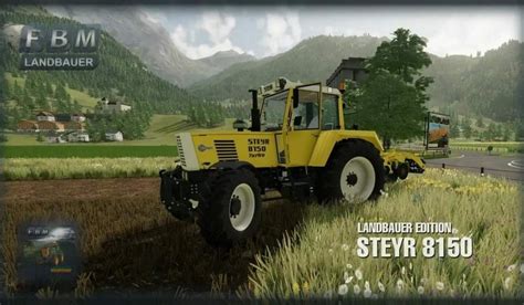 LS22 Steyr 8150 LE v 1 0 0 0 Steyr Mod für Landwirtschafts Simulator 22