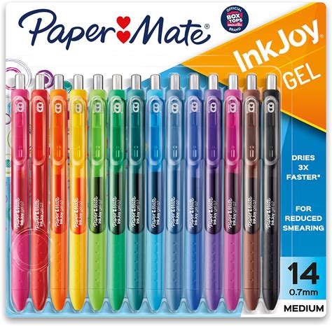 Papermate Inkjoy Rt Bol Grafos De Punta Retr Ctil Punta Mediana