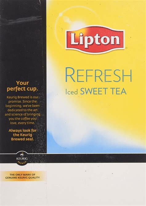 Lipton Refresh Iced Sweet Tea K Cup Portion Pack For Keurig Brewers 88