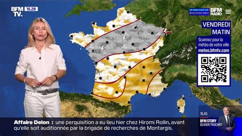 La météo pour ce vendredi 28 juillet 2023