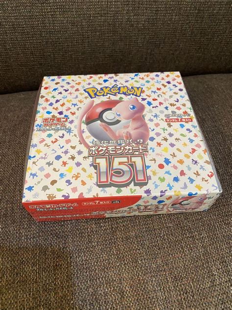 ポケモンカード151シュリンク付きbox