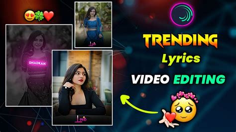 Mahiya Mere Mahi Video Editing Alight Motion Girl Beats Sync Video