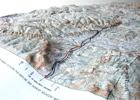 Leadville USGS Regional Raised Relief Map In 2022 Relief Map