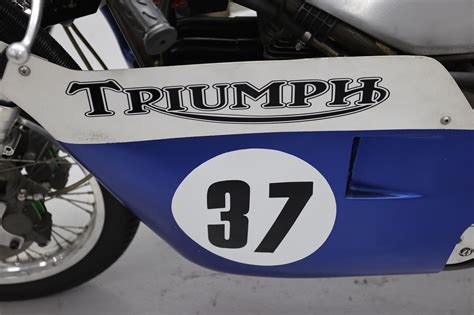 Lot 19 2017 Triumph Trident Rob North Replica