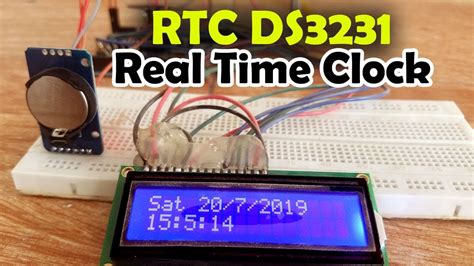 Arduino Rtc Ds Time And Date Display On A X Lcd Real Time Clock