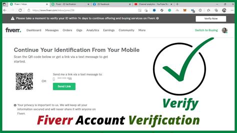 How To Verify Fiverr Account Fiverr Id Verification Process