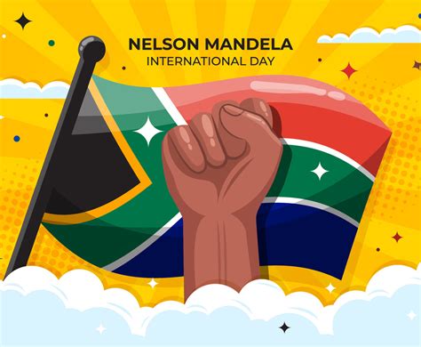 Nelson Mandela Day Concept | FreeVectors