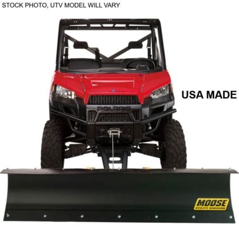 2018 For Mahindra Roxor UTV Moose Snow Plow Kit USA MADE 72 X17 Blade