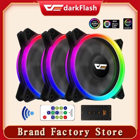 Aigo Dr Pro Cooler Pc Case Fan Rgb Fan Mm Fan Adjust Argb Mute Ir