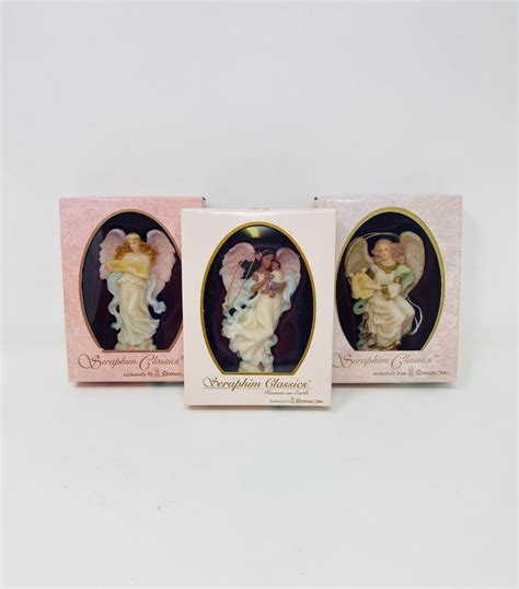 Beautiful Seraphim Classics Ornament Lot By Roman Inc