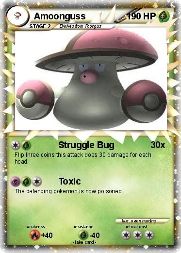 Pokémon Amoonguss 2 2 - Struggle Bug - My Pokemon Card