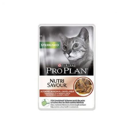 Purina Pro Plan Nutri Savour Sterilised Boeuf Boîte