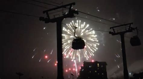 Video New Years Eve Torchlight Parade And Fireworks