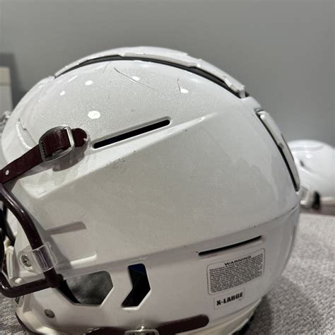 Burgundy Facemask White 2022 Schutt F7 Vtd Collegiate Football Helmet