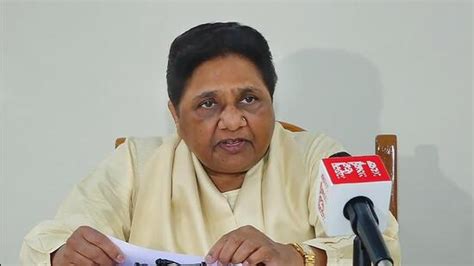 Mayawati Rules Out Alliances With Nda India For Lok Sabha Elections Latest News India