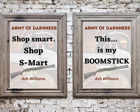 Sale Army Of Darkness Shop Smart Shop S Mart Quote Etsy Denmark