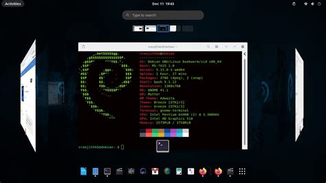 Desktop Cube Extension Gnome Debian Bookworm Sid Youtube