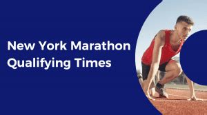 New York Marathon Qualifying Times: See If you can Make It