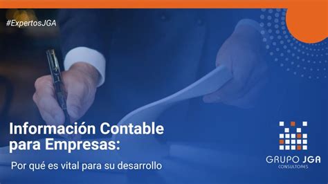 Informaci N Contable Su Importancia Para Las Empresas Jga