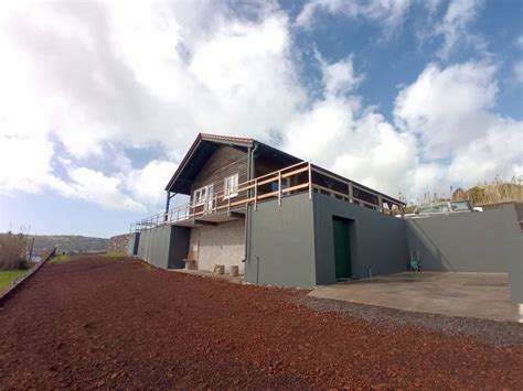 Modern Seaside House With Views On The Coast On Faial Island Azores