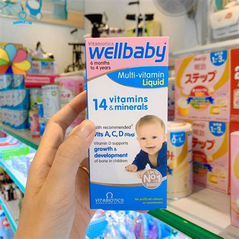 Vitamin Tổng Hợp Cho Bé Wellbaby Của Anh Chính Hãng