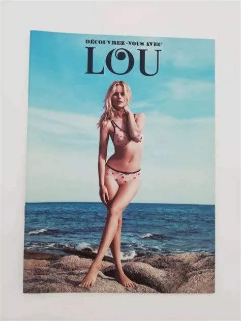 LOU LINGERIE Catalogue printemps été 2015 EUR 5 00 PicClick FR