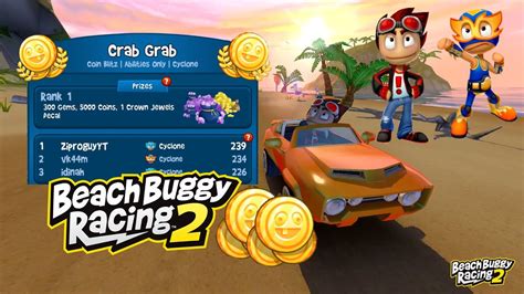 Crab Grab Cyclone El Zipo Rez Beach Buggy Racing 2 YouTube