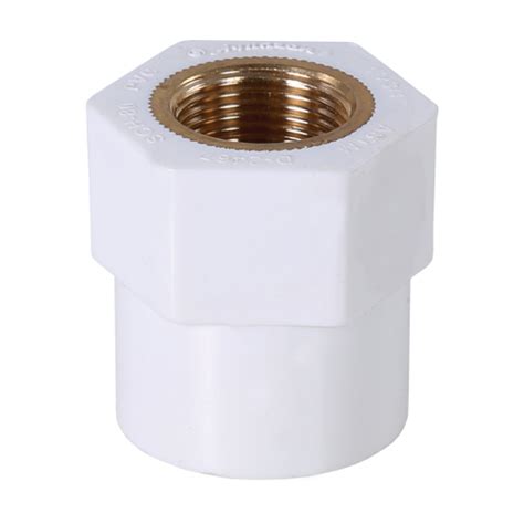 Brass Female Threaded Adapter Upvc Brass Fta Darvin Polymers