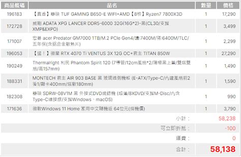 【問題】預算60k、只求主機、希望能迎戰今年pc的3a大作及poe2等遊戲 電腦應用綜合討論 哈啦板 巴哈姆特