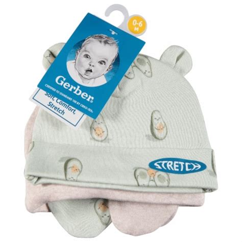 Gerber® Caps And Mittens Assorted 4 Ct Kroger