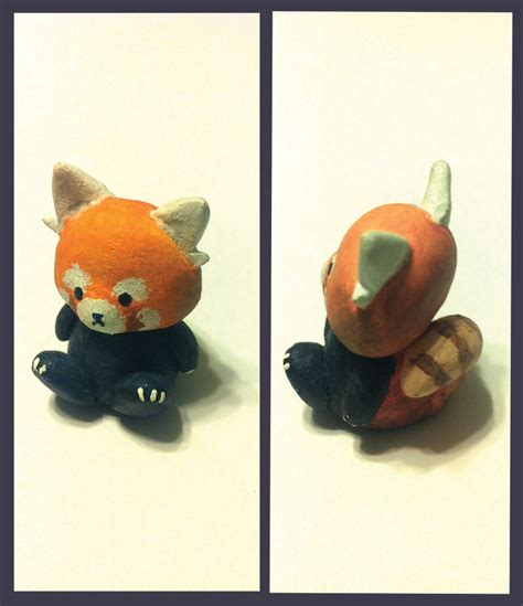 Clay Red Panda By Mictt On Deviantart