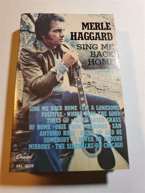 Merle Haggard Sing Me Back Home Cassette VG CS17 EBay