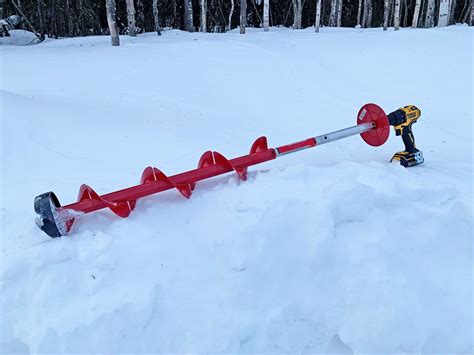 Drill Powered Augers Gimmick Or Serious Ice Fishing Tool Outdoor Life