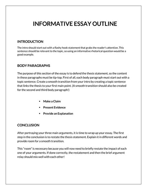 How To Write An Essay Outline 9 Types Sampleandexamples