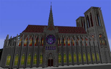 Minecraft Church Build Schematic