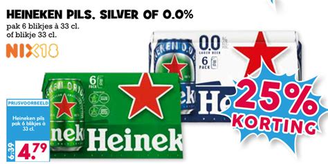 Heineken Blikje Bier Folder Aanbieding Bij Boons Markt Details